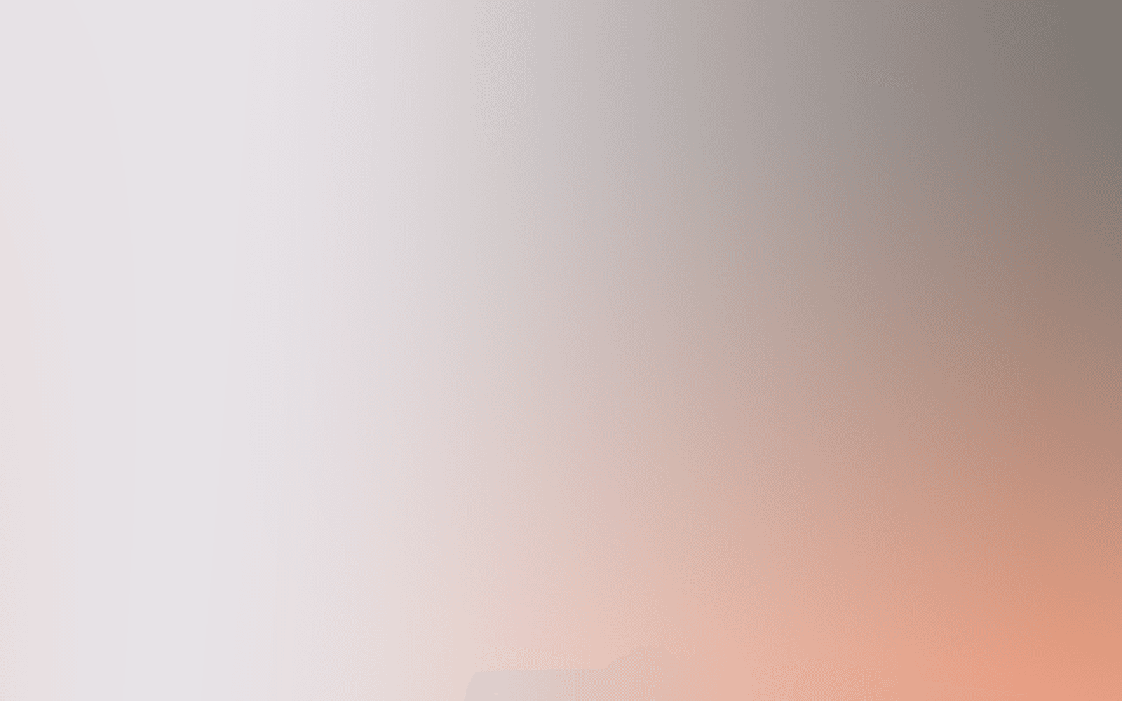 Blurred gradient as cover for hidden article